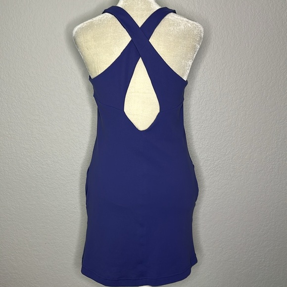 LULULEMON IVIVVA Paradise Play Sporty Dress Stoney Grape Purple Youth Size 14 - Picture 6 of 10